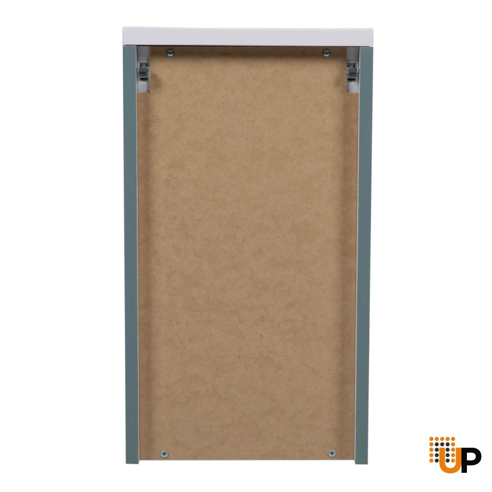 Side Vanity Cabinet Palm Beach Collection Green Matte Color 12" photo#6
