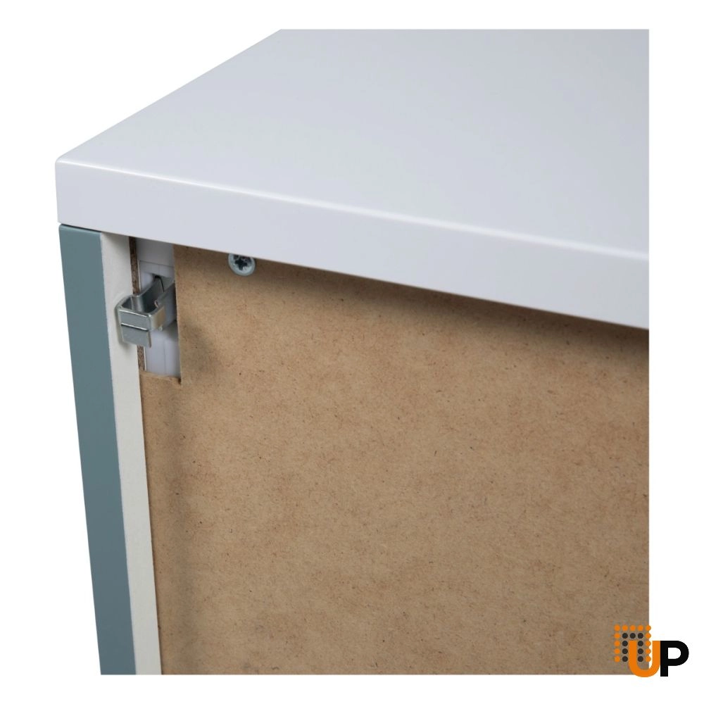 Side Vanity Cabinet Palm Beach Collection Green Matte Color 12" photo#7