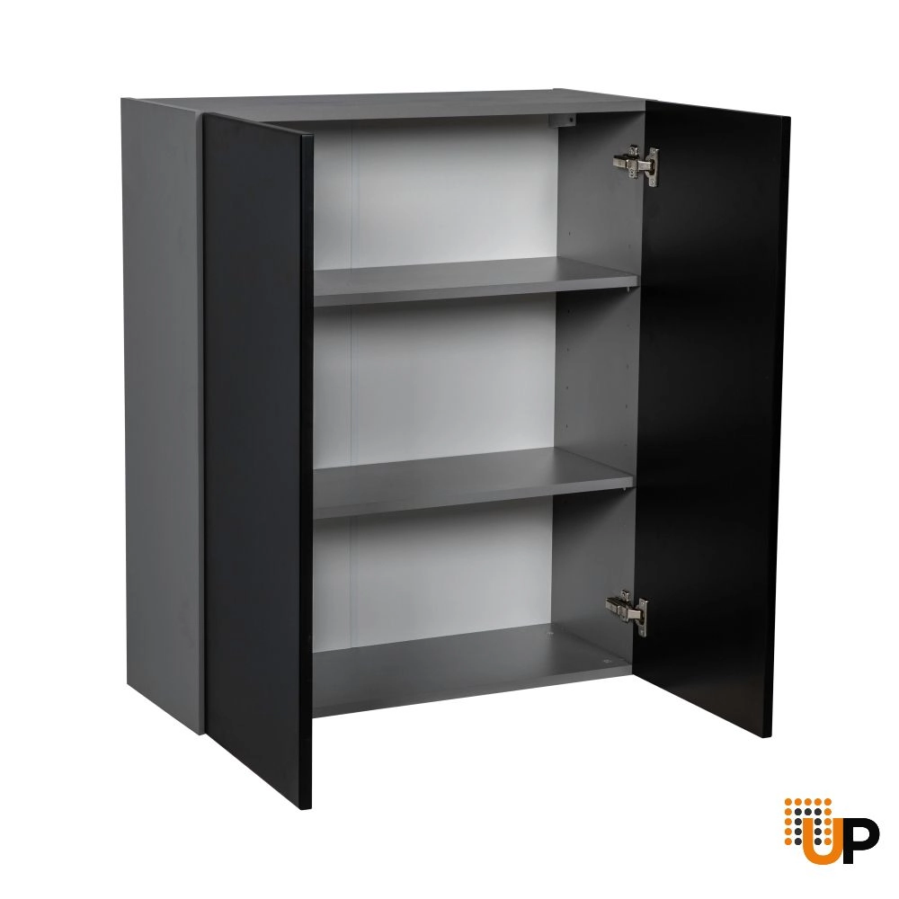 27" x 36" Wall Cabinet-Double Door-with Black Matte door photo#2