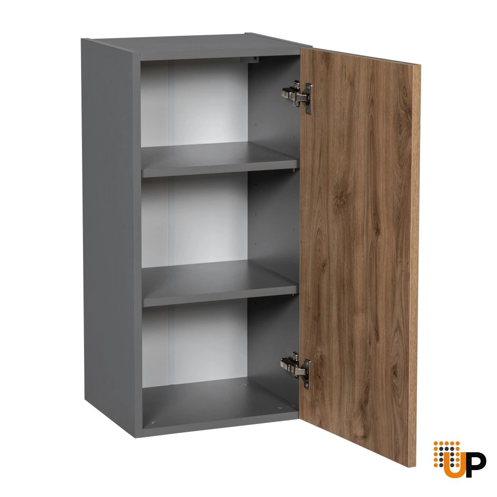 15" x 30" Wall Cabinet-Single Door-with Natural Teak door photo#2