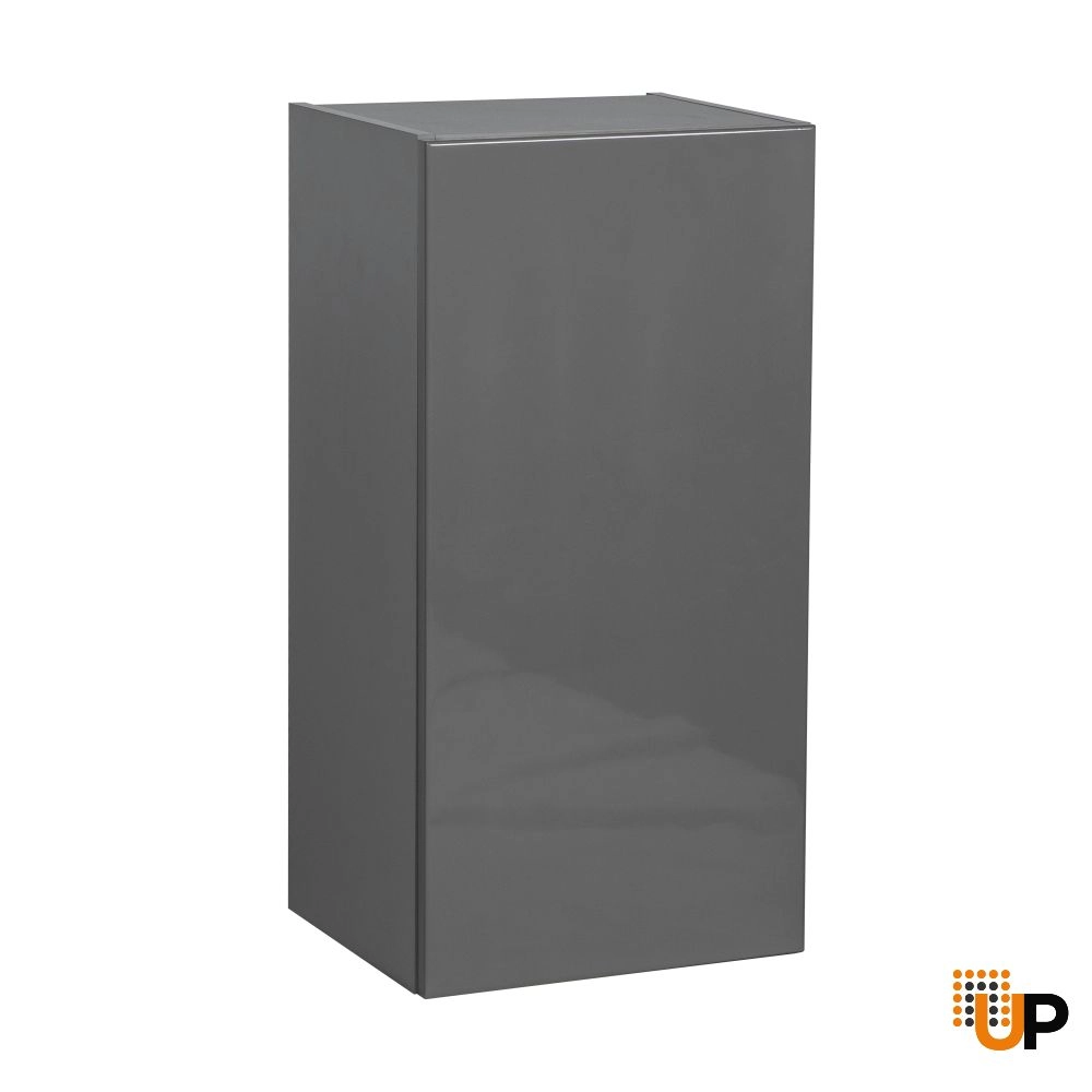 21" x 30" Wall Cabinet-Single Door-with Grey Gloss door photo#1