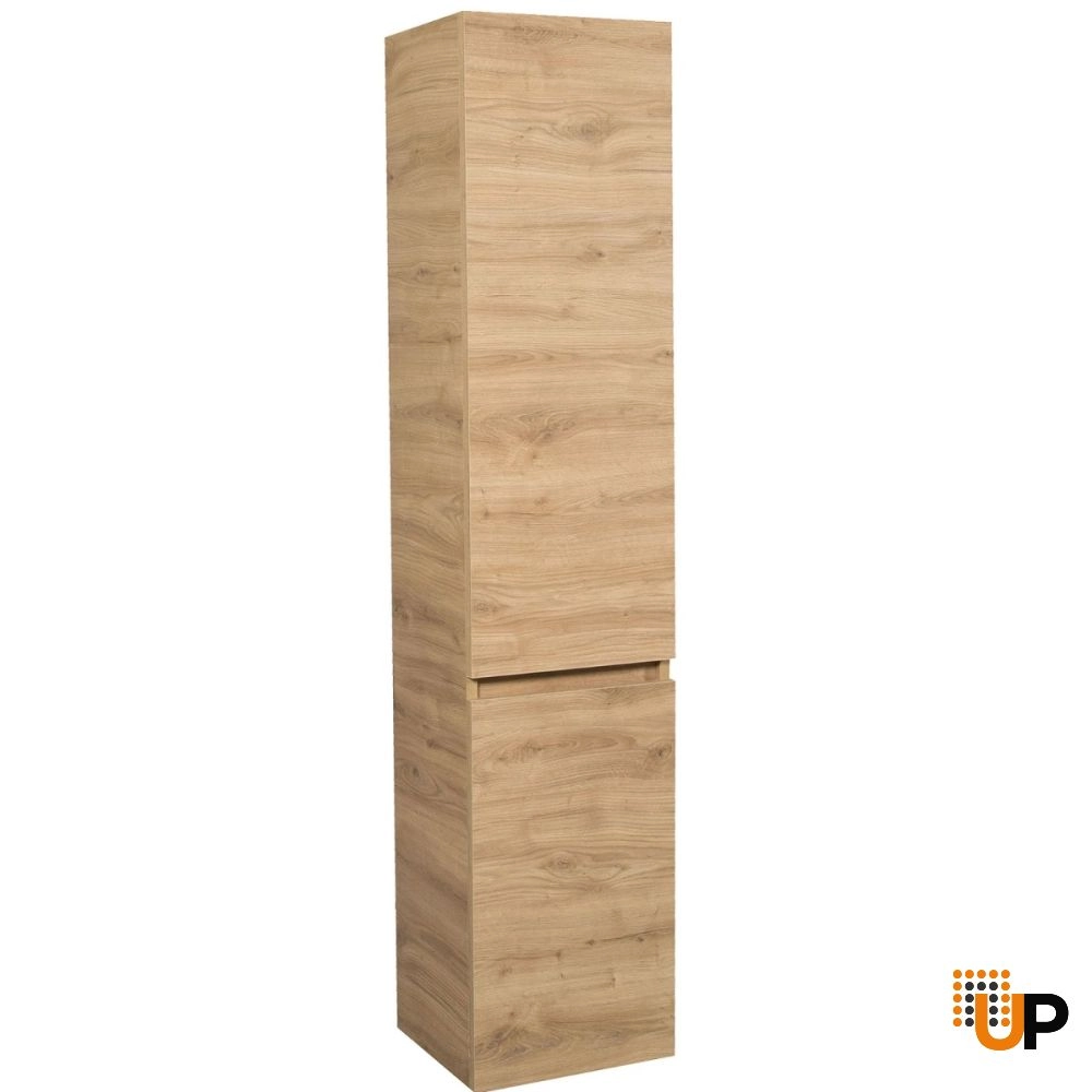 Side Vanity Cabinet Niagara, Teak Natural, 16" photo#1