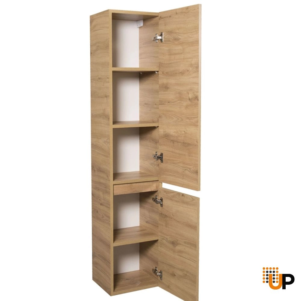 Side Vanity Cabinet Niagara, Teak Natural, 16" photo#2