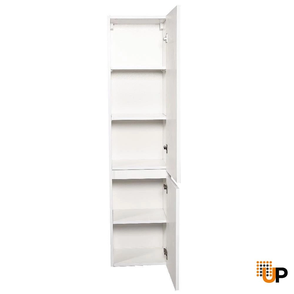 Side Vanity Cabinet Niagara, White Hight Gloss, 16" photo#4