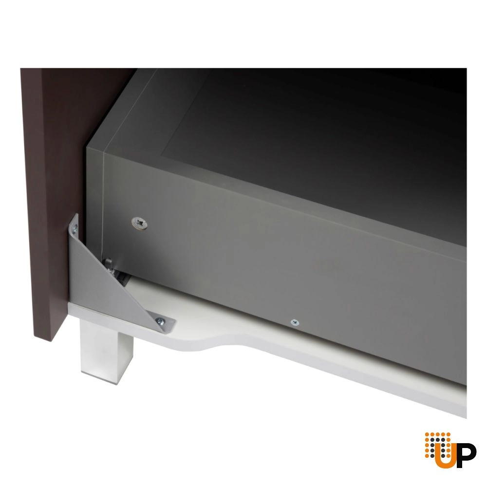Modern Free standing Bathroom Vanity with Washbasin | Elit Brown Matte Collection | Non-Toxic Fire-Resistant MDF-24" photo#8