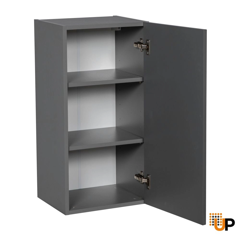 21" x 30" Wall Cabinet-Single Door-with Grey Gloss door photo#2
