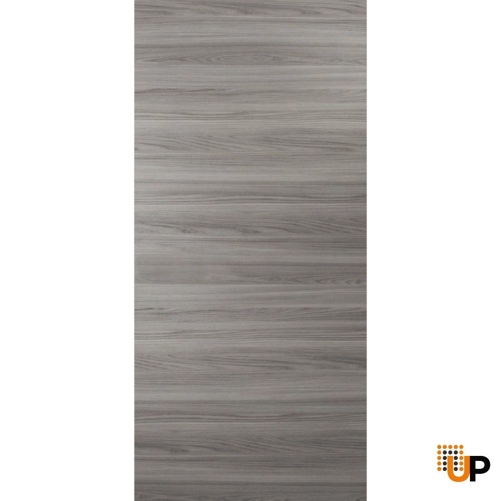 Single solid wood with honeycomb modern interior door slab | Planum 0010 Ginger Ash | 18 x 80 photo#1