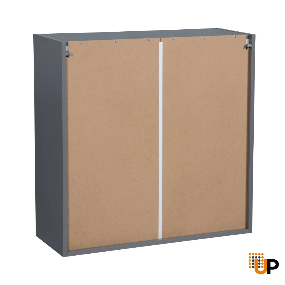 30" x 30" Wall Cabinet-Double Door-with White Gloss door photo#3