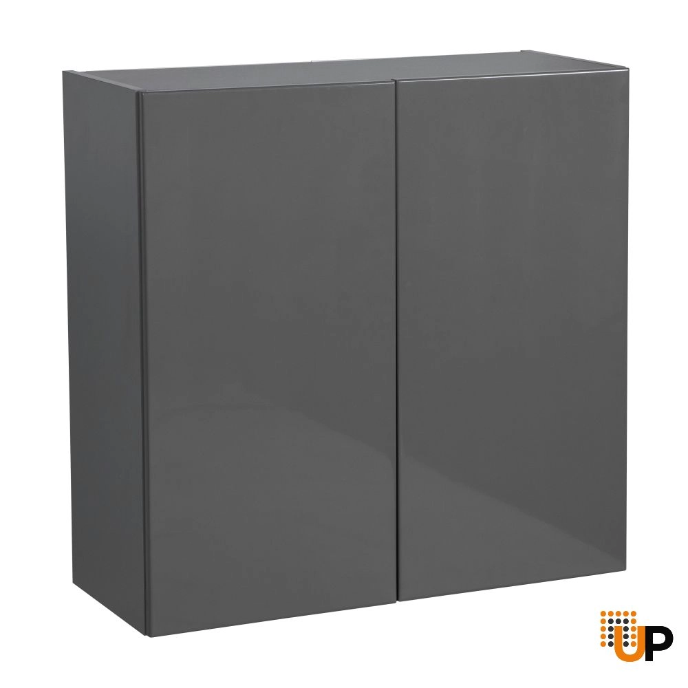 24" x 30" Wall Cabinet-Double Door-with Grey Gloss door photo#1