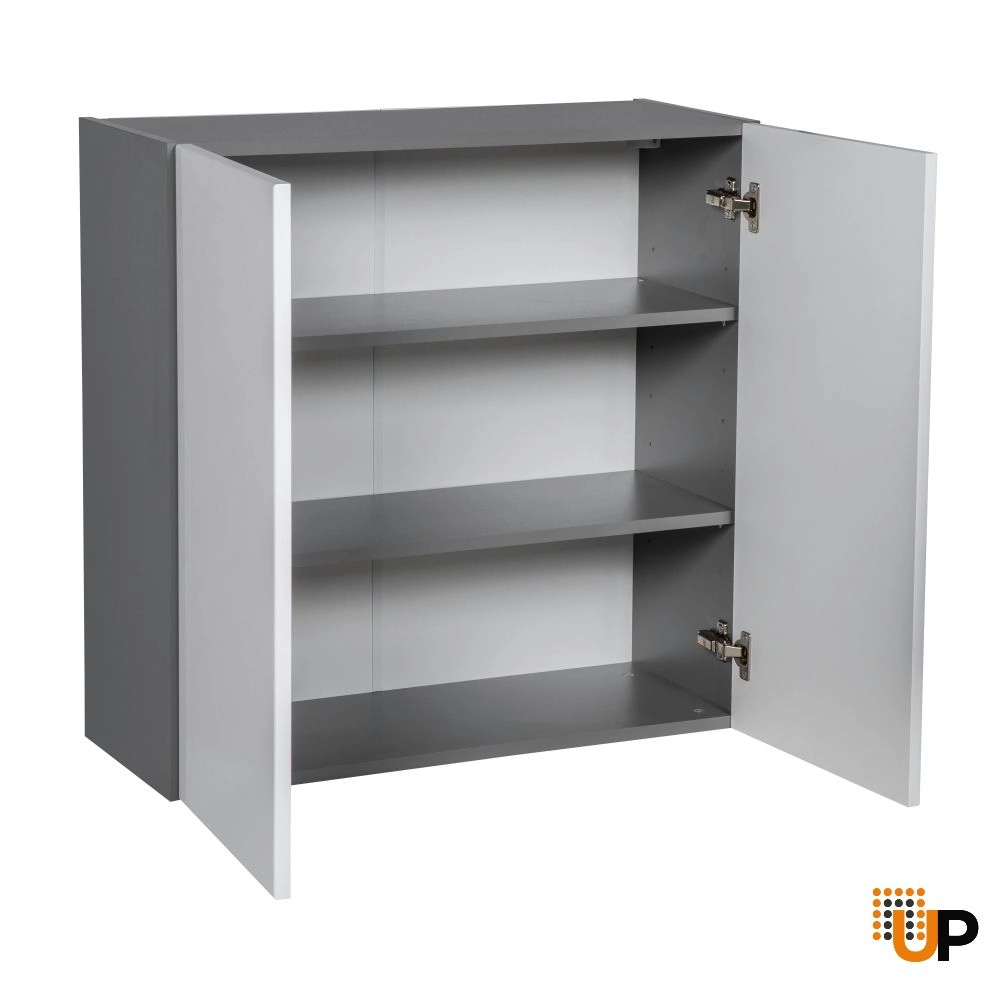 27" x 30" Wall Cabinet-Double Door-with White Gloss door photo#2