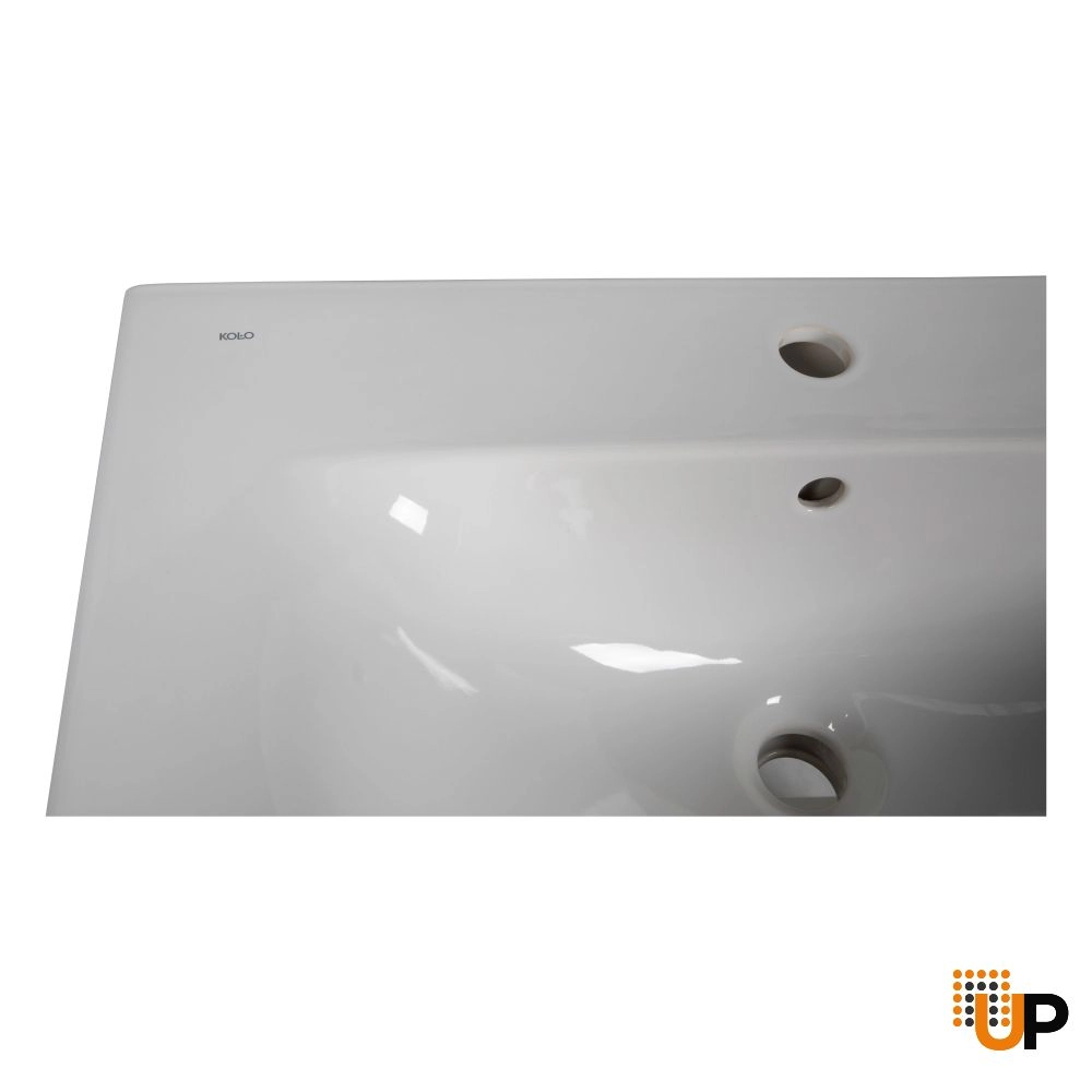Modern Free standing Bathroom Vanity with Washbasin | Woodmix Gray Matte Collection | Non-Toxic Fire-Resistant MDF-28" photo#6