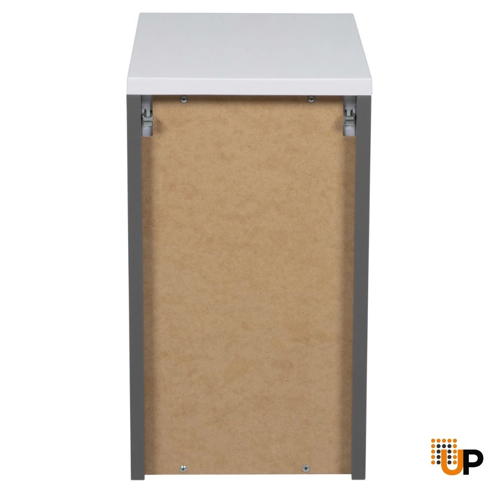 Side Vanity Cabinet NIAGARA Collection Gray Matt Color 12" photo#6