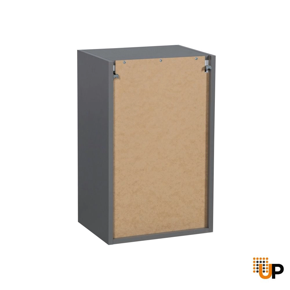 9" x 24" Wall Cabinet-Single Door-with Natural Teak door photo#3