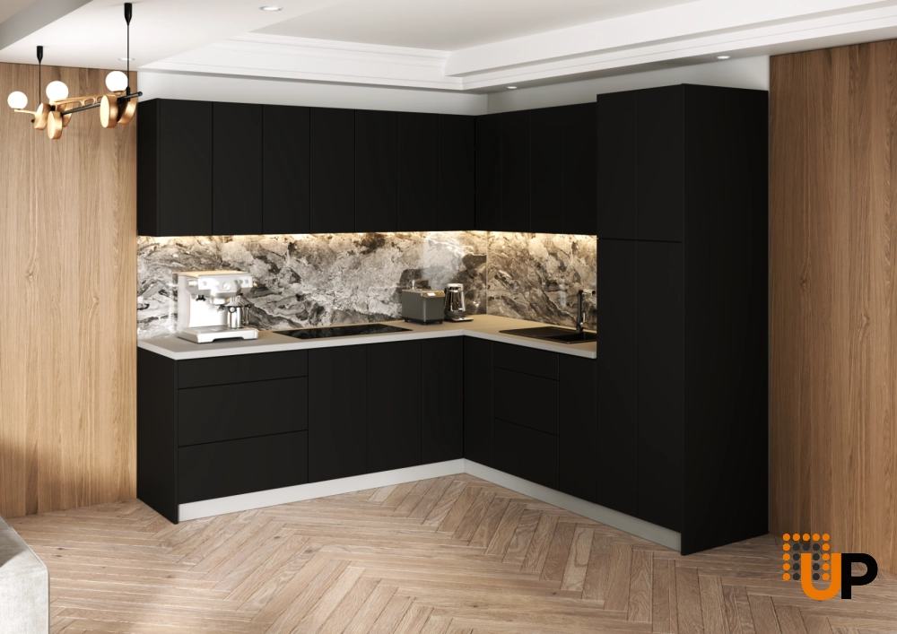 Kitchen Urban Collection Black Color Base Size 8x8Ft Wide photo#2