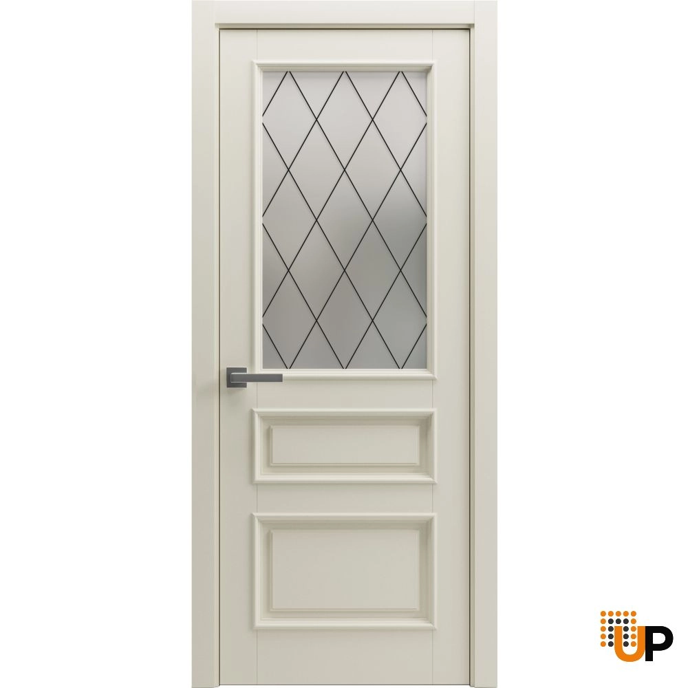 Single solid core interior swing door | Majestic 9006 White photo#1