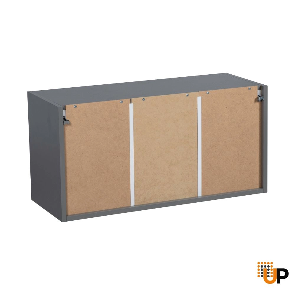 24" x 18" Wall Cabinet-Double Door-with Natural Teak door photo#3