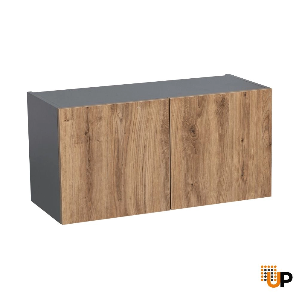 30" x 18" Wall Cabinet-Double Door-with Natural Teak door photo#1