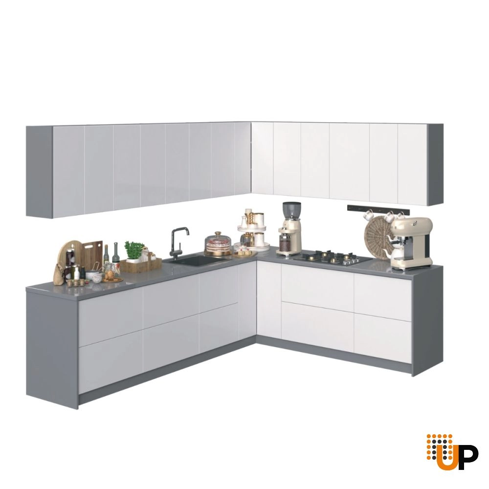 Kitchen Culinary Collection White Gloss Color Base Size 10Ft Wide photo#1