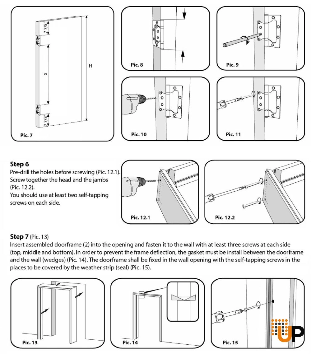 Single mdf modern interior swing door with frosted glass | Sete 6222 White | 18 x 80 photo#3
