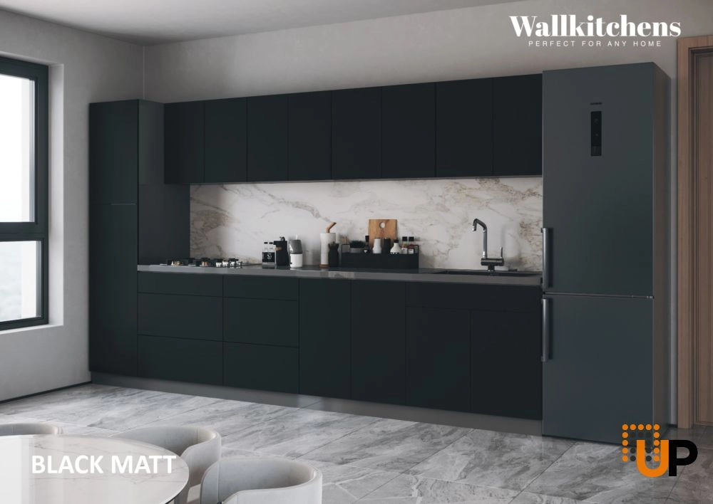 Kitchen Elegant Collection Black Color Base Size 11Ft Wide photo#2