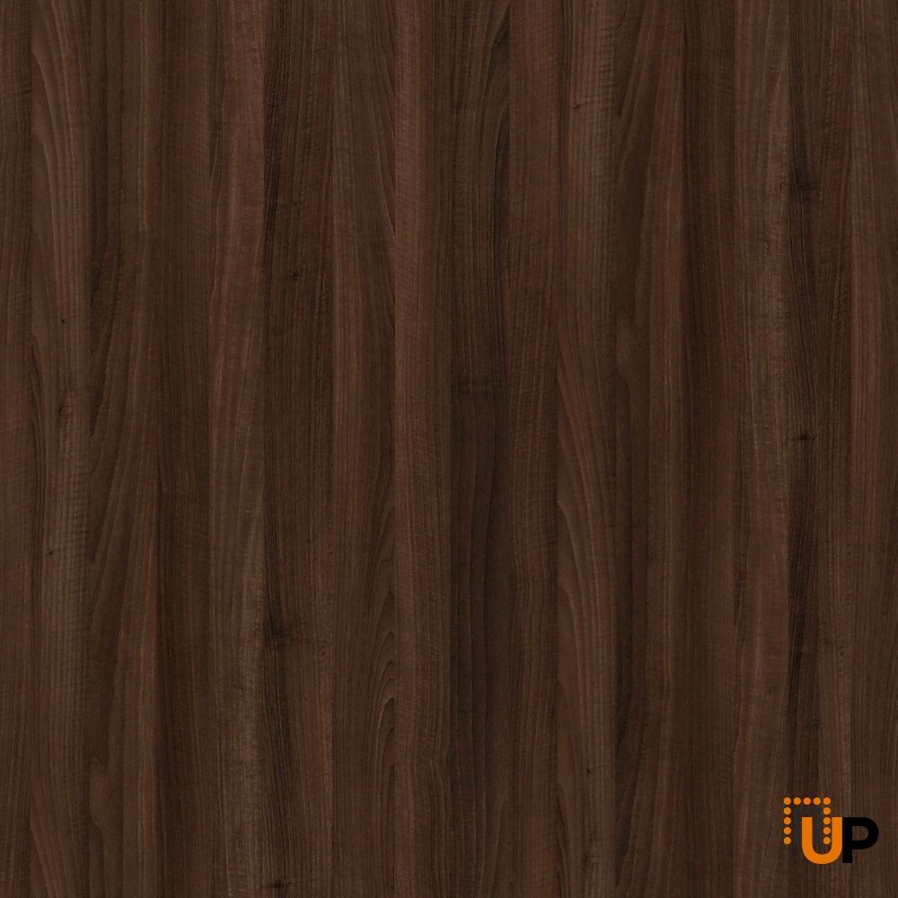 Single solid wood with honeycomb modern interior swing door | Planum 0010 Chocolate Ash | 18 x 80 photo#7