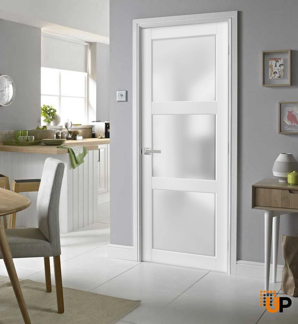 Lucia 2552 interior door slab 32x80 white Photo #3