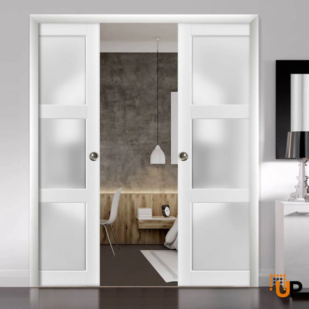 Lucia 2552 interior door slab 32x80 white Photo #5