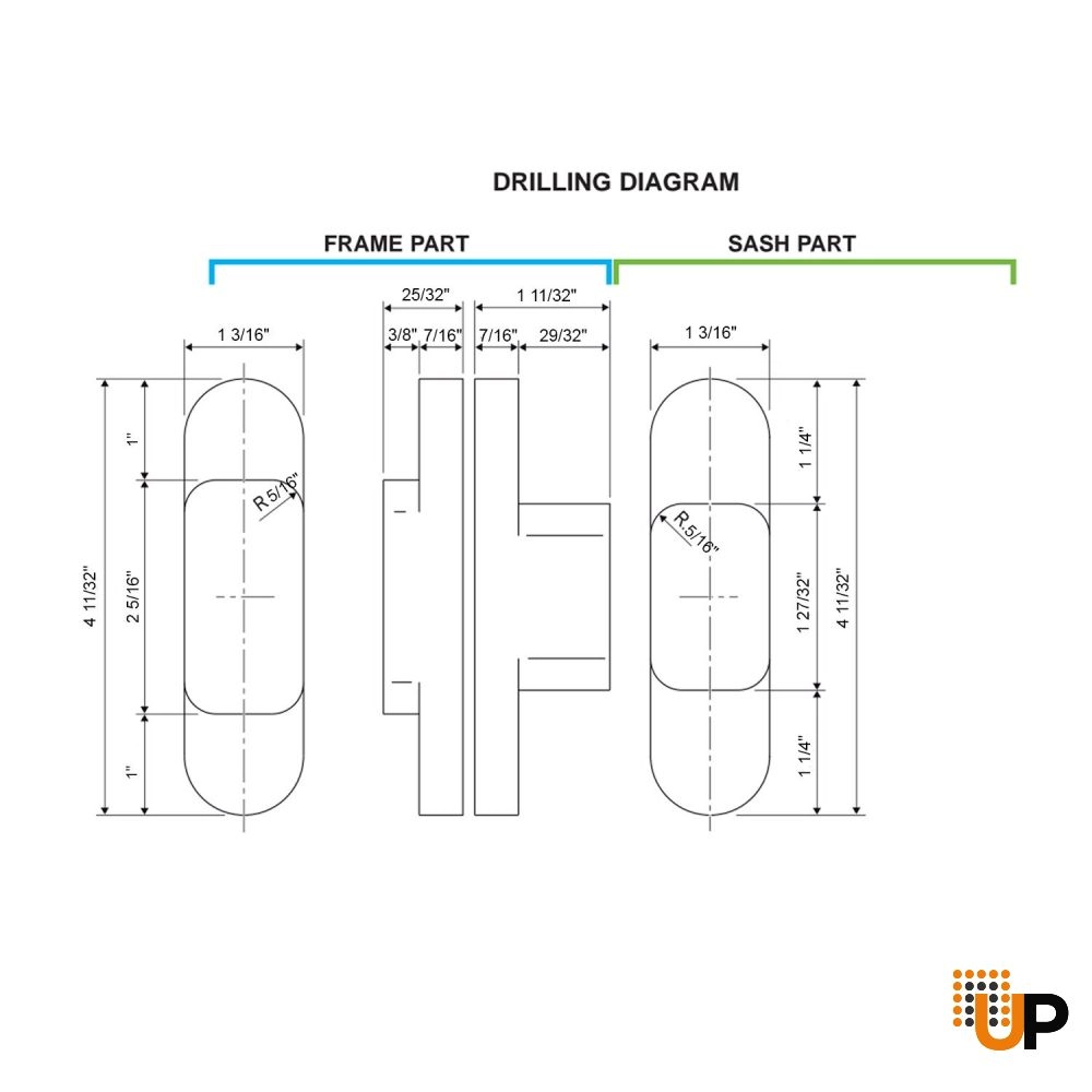 Concealed hinge AGB Eclipse 2.0 White Interior Doors 1 Hinge photo#4