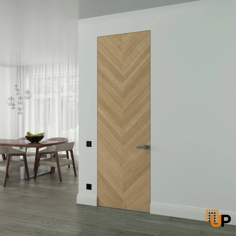 Ego 5005 interior frameless doors 18x80 white Photo #2