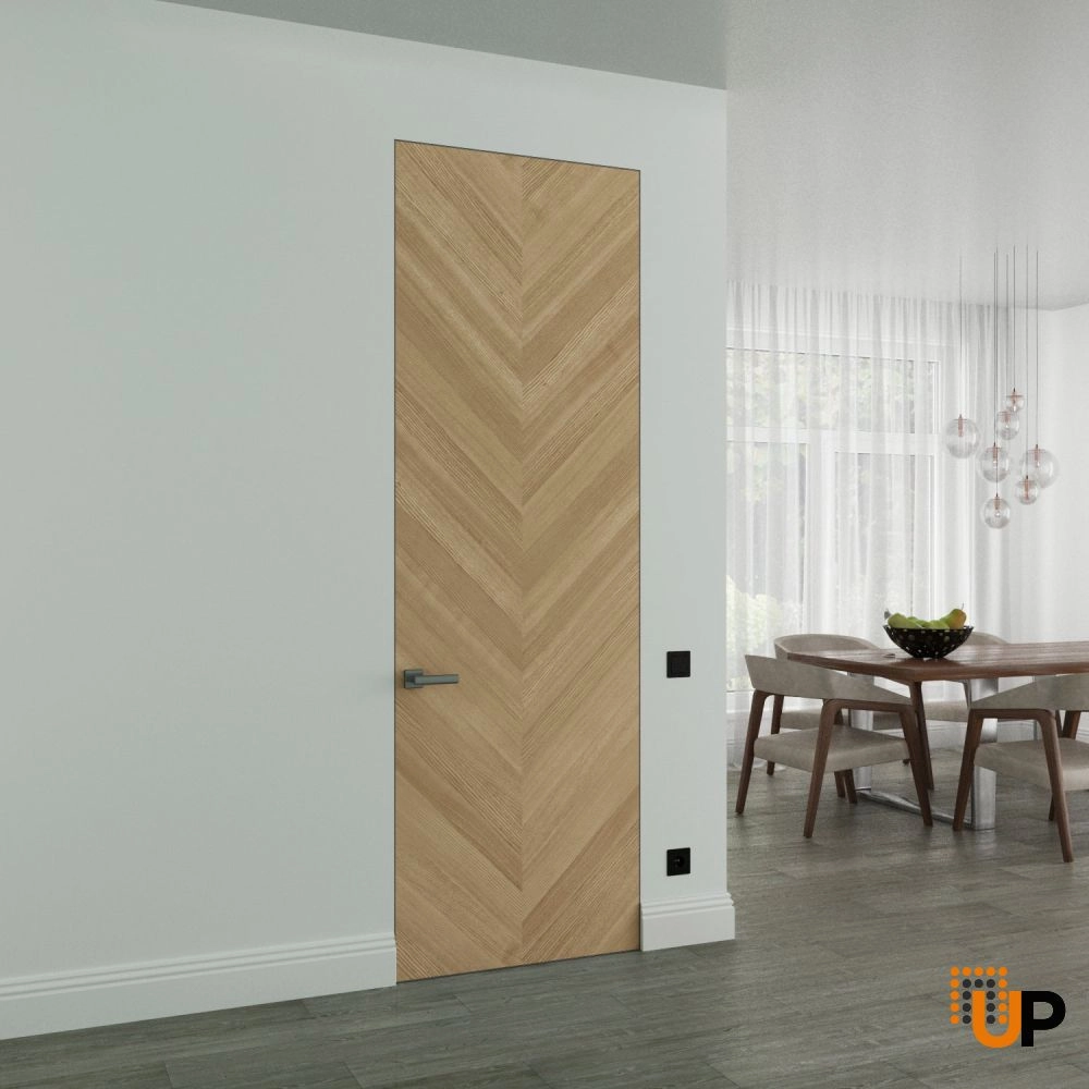 Ego 5005 interior frameless doors 18x80 white Photo #2