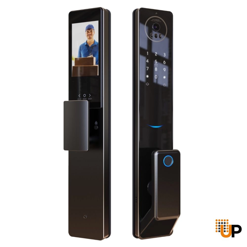 Smart Camera FingerPrint 300 Handle and Lock for Deux Ronex Door photo#1