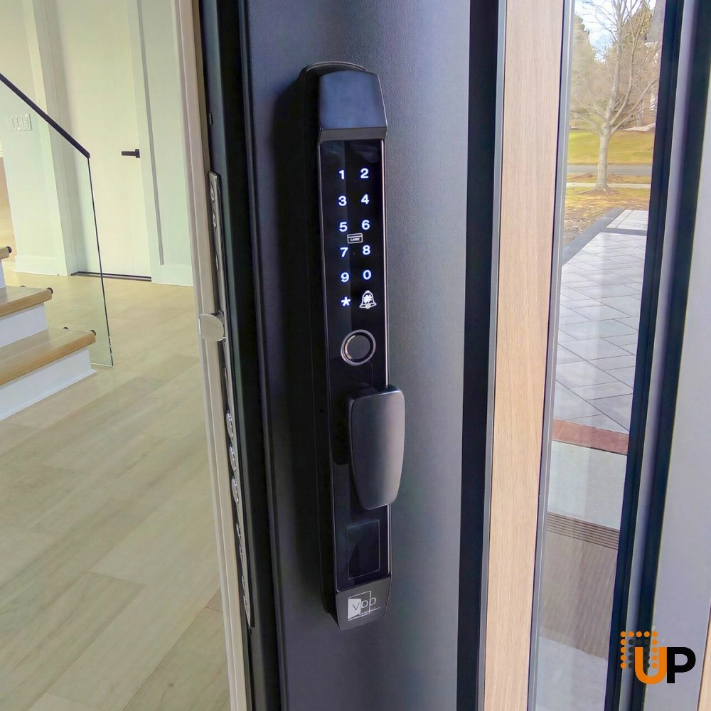FingerPrint 056 door locks black upvc Photo #4