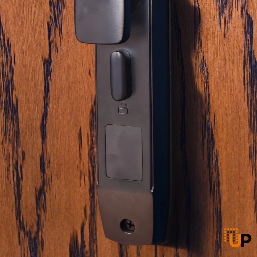 FingerPrint 056 door locks black upvc Photo #2