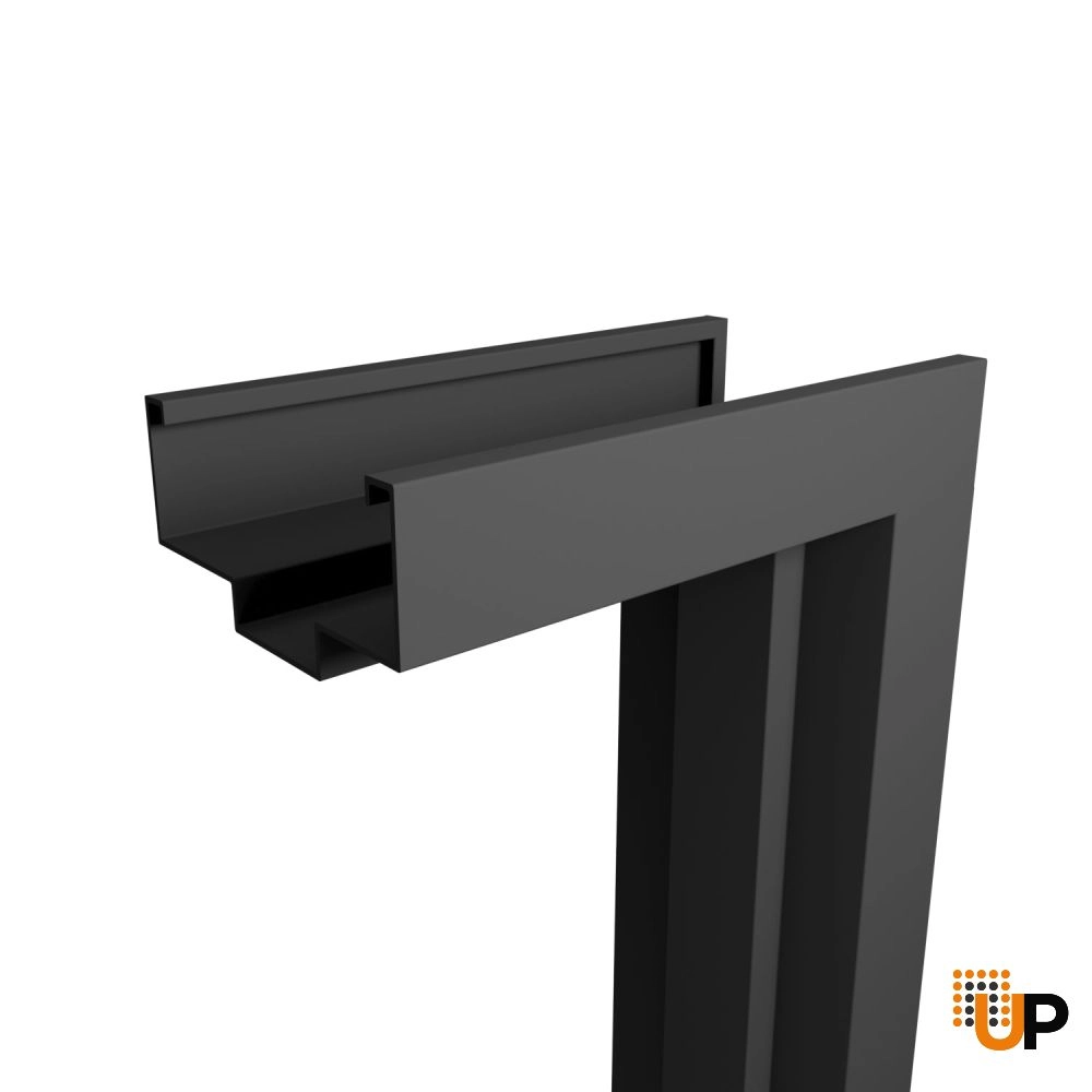 Single solid core modern fire rated doors | Firerated 1888 Black Matte | 30 x 80 photo#4