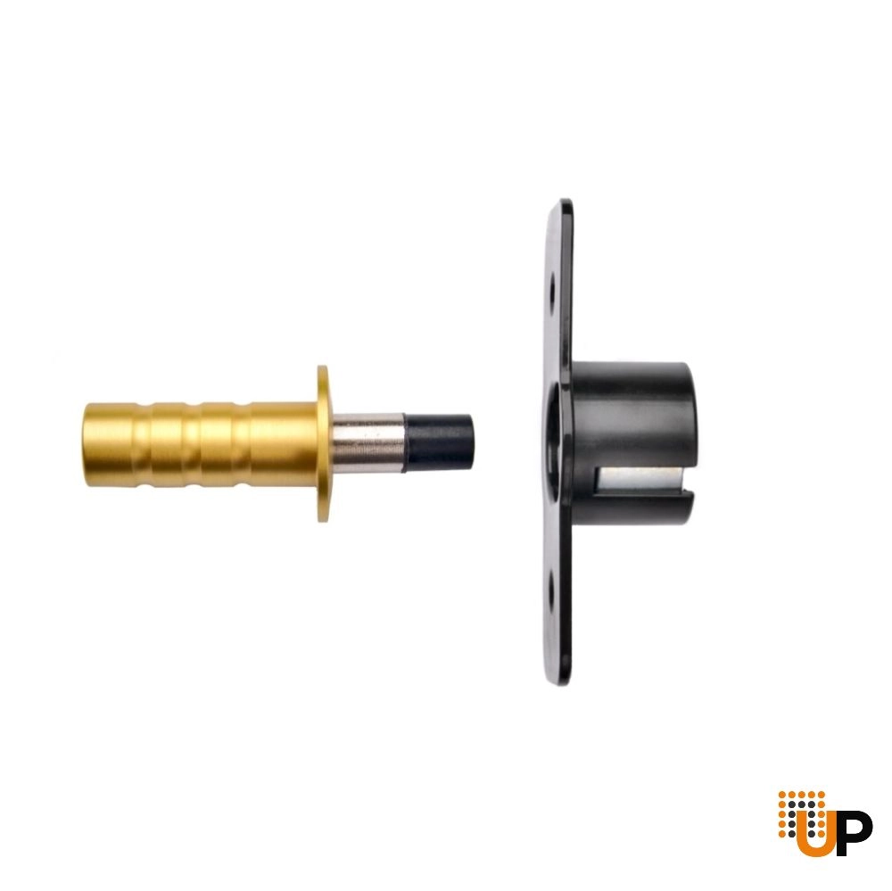Magnetic Hidden Door Stopper Gold photo#1