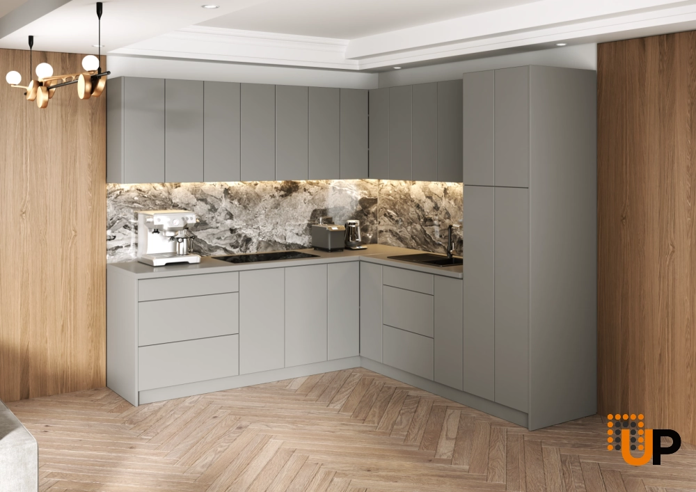 Kitchen Urban Collection Gray Color Base Size 8x8Ft Wide photo#2