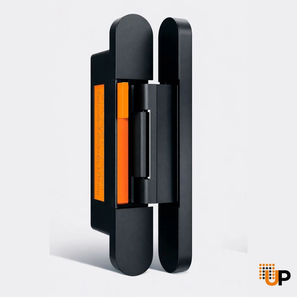 Hydraulic Self Close Concealed Door Hinge, Black photo#1