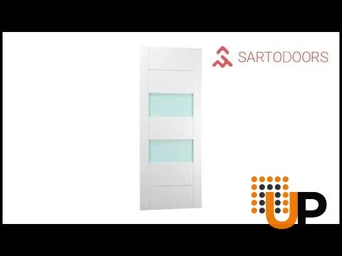 Lucia 4010 interior door slab 24x96 white Photo #6