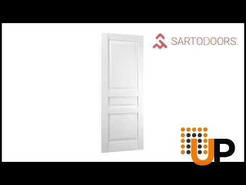 Single solid core classic interior swing door | Lucia 31 White | 18 x 80 photo#6