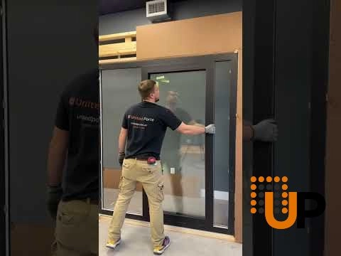 sliding Vinyl french exterior door with tempered glass | Patio 8166 Black Matte | 72 x 80 photo#8