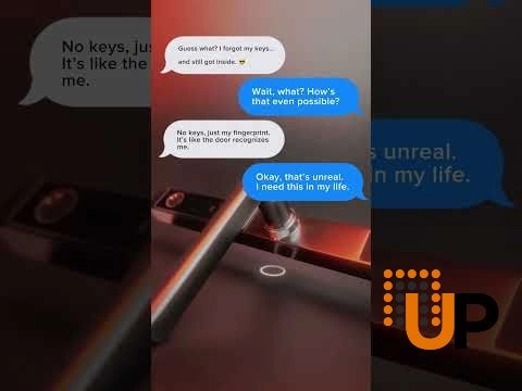 Smart FingerPrint Handle and Lock for 6777 Door photo#4