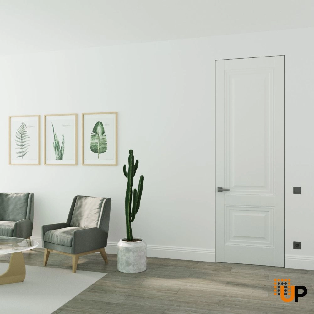 Lucia 8831 interior frameless doors 18x80 white Photo #2