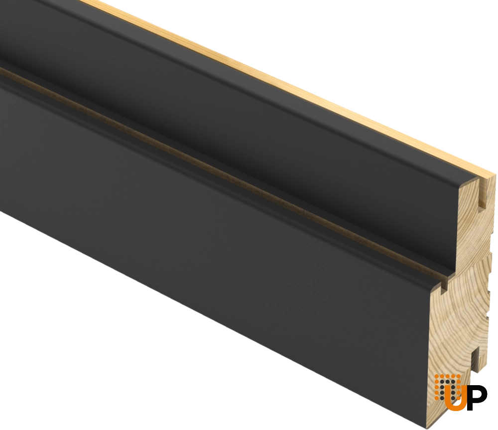 Frame for Interior Doors, Matte Black, For 18x84" Door photo#1