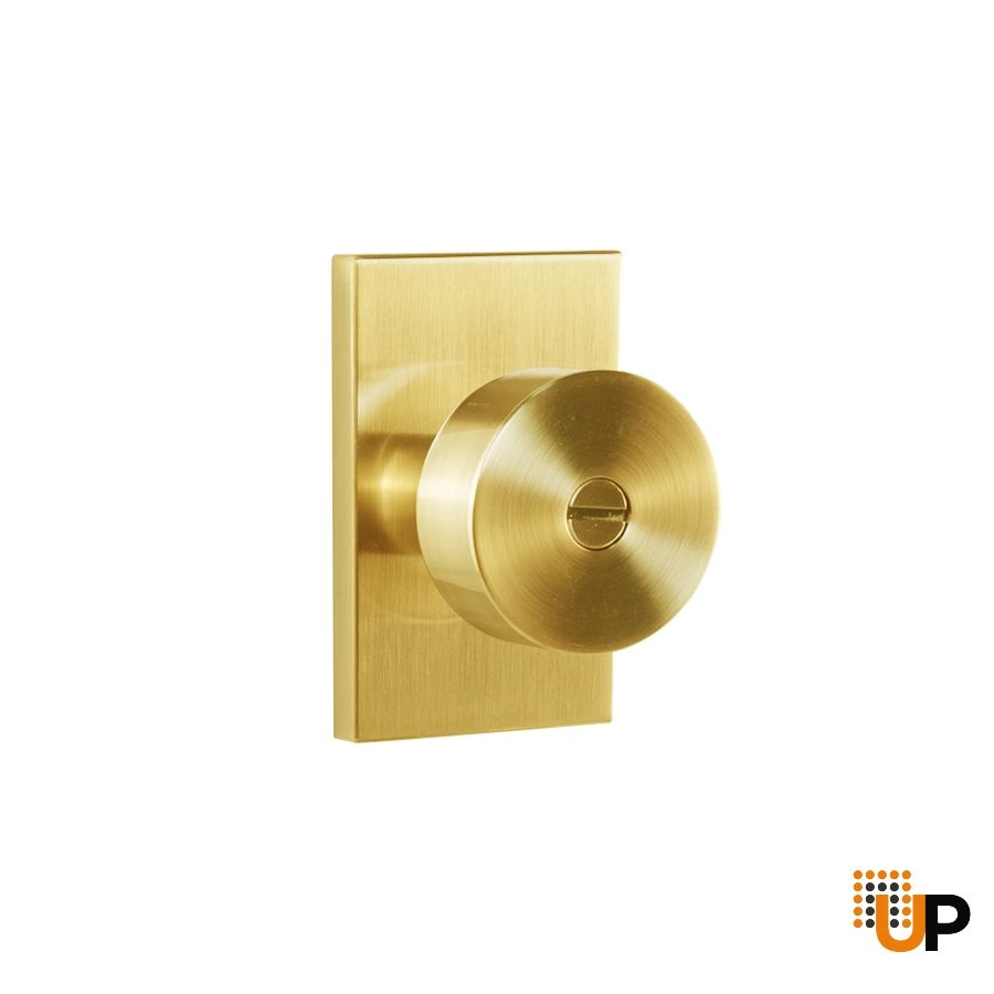 MILAN Classic Design Round Handle-Gold-Privacy (bathroom-bedroom lock) photo#4