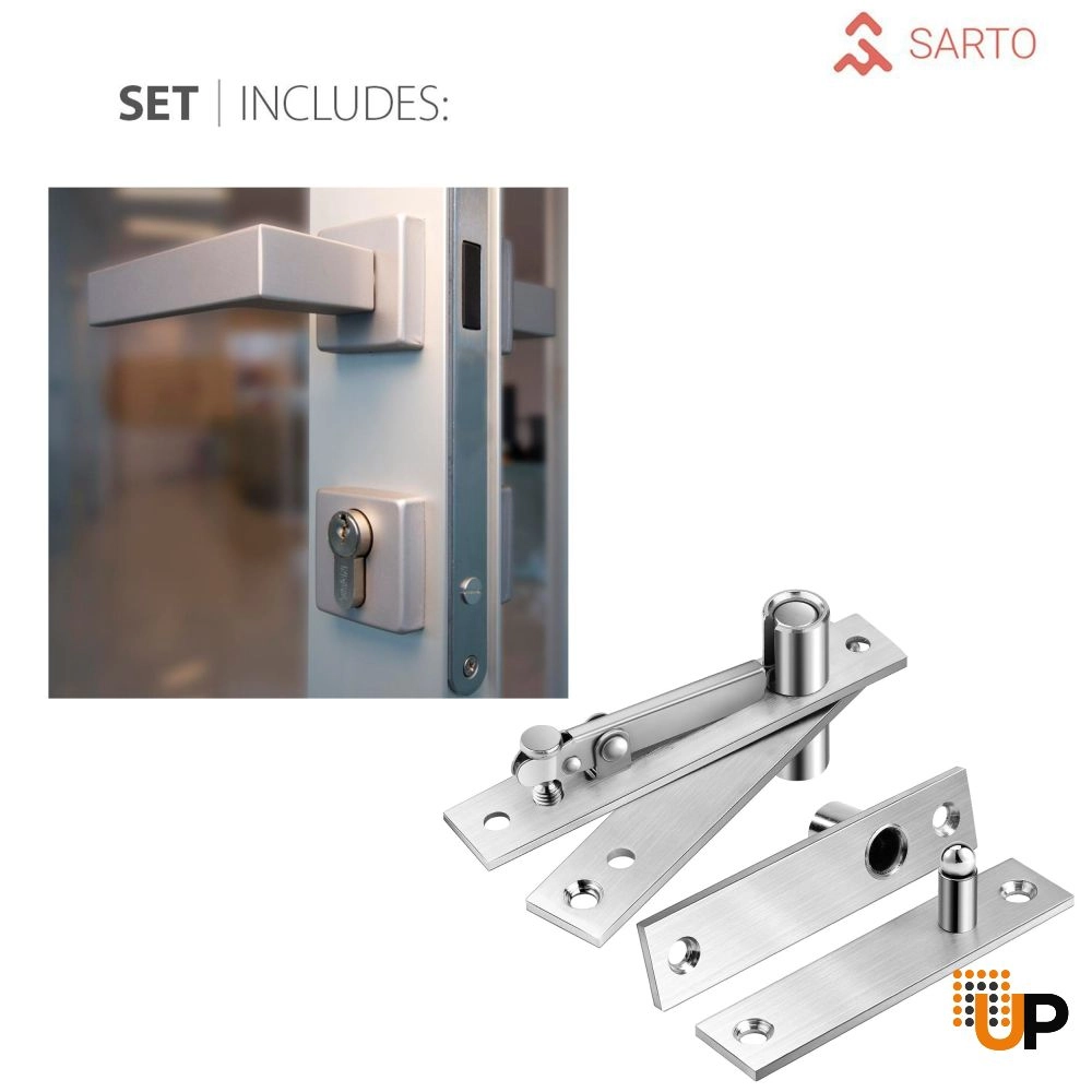 Single solid core pivot interior pivot doors | Planum 0660 Painted White | 30 x 80 photo#5