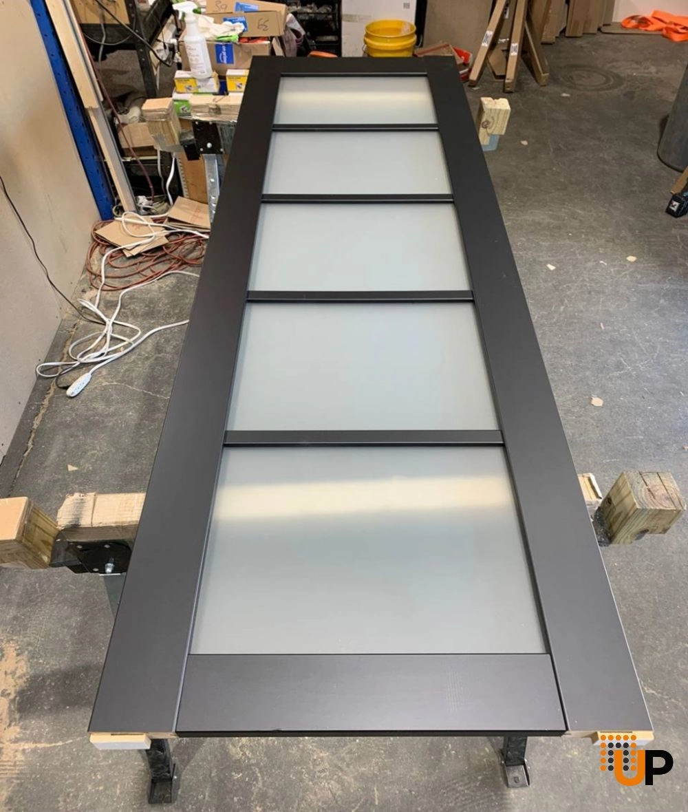 Quadro 4002 interior door slab 28x96 black Photo #1
