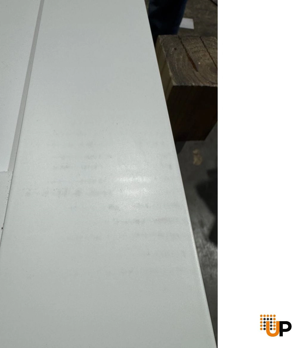 Quadro 4111 interior door slab 30x96 white Photo #2