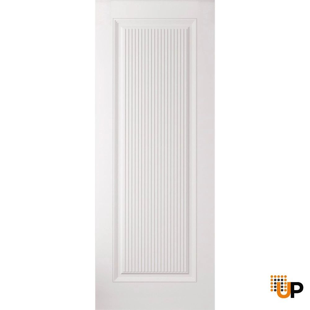 Single solid wood with honeycomb interior door slab | Royal 9888 White | 28 x 80 photo#1
