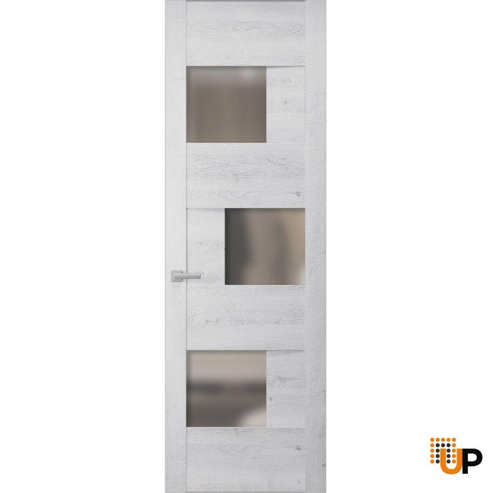 Sete 6933 interior frameless doors 18x80 white Photo #1
