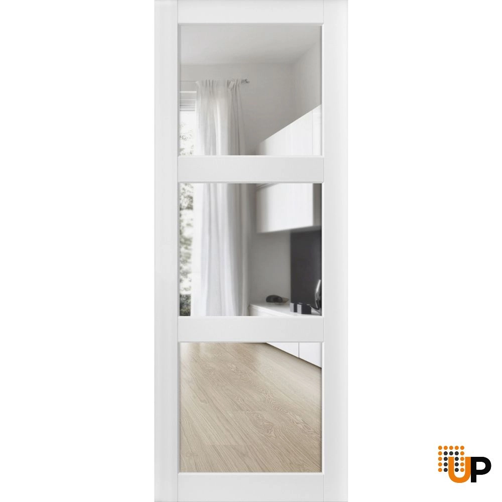 Lucia 2555 interior door slab 24x96 white Photo #2